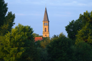 Rhine Spire near Strasbourg