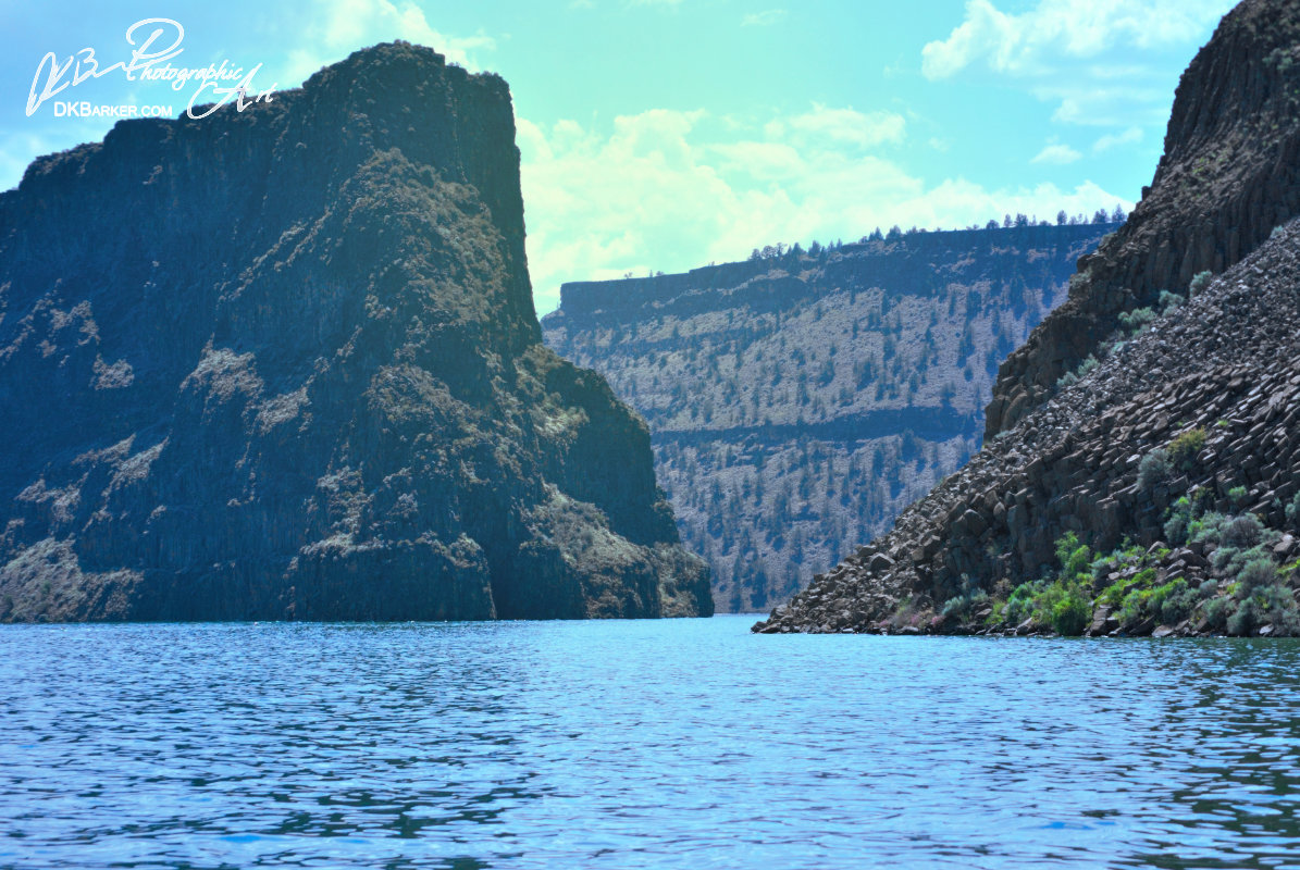 Lake Billy Chinook Rock Formations